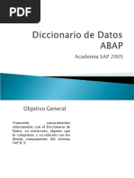 Diccionario de Datos