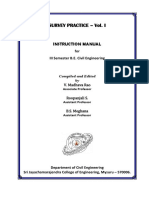 Survey Lab Manual Vol. 1