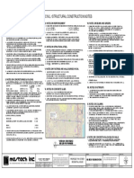 Civil / Structural Construction Notes: Nearest Faultline Site Location From