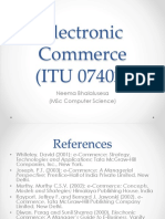 Electronic Commerce (Itu 07402) : Neema Bhalalusesa (MSC Computer Science)