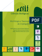 Livro - Morfologia e Taxonomia de Criptogamas PDF