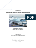 Análisis Del Caso Modo y Medios de Transporte