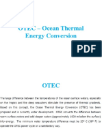 OTEC - Ocean Thermal Energy Conversion