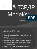 01 Hanif OSI Model and TCP IP Model