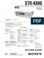 Manual Taller STR-K890 - v1.0 PDF