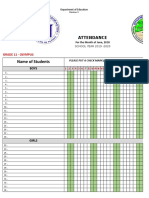 Attendance 2019-2020