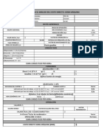 Formato para El Analisis Del Costo Directo Hora Maquina