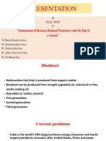 Presentation: "Enhancement of Mexicana Biodiesel Parameters With The Help of N-Butanol"