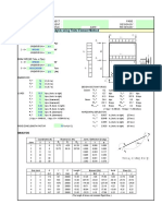 Two Story Moment Frame Analysis Using Finite Element Method: Input Data & Summary