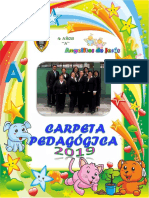 CARPETA PEDAGOGICA DORIS 2019 4 Años A Angeliotos de Jesus