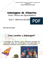 Aula 3. Principais Materiais Das Embalagens