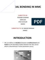 Interfacial Bonding in MMC
