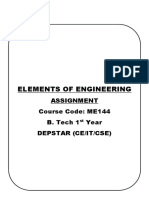 Assignment For DEPSTAR Even Sem 2018-19 PDF