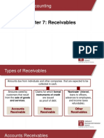 Chapter 7: Receivables: Principles of Accounting