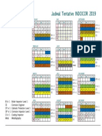 Jadwal Tentative INDOCOR 2019