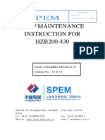 BFBP Maintenance Instruction For HZB200-430 PDF