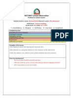 Observation Feedback-Khlood Khalid-2nd-26-3-2019 1