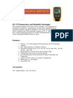 DL 172 Portable Datalogger Temp+Hum