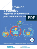 Programacion - y - Robotica Objetivos de Aprendizaje para La Educacion Obligatoria PDF