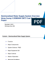 DM Water Supply System Overview