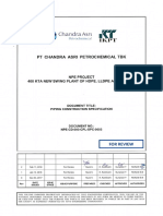 NPE CD 000 CPL SPC 0003 Piping Construction Specification - Rev.2