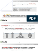 Trim Upper Lower Proper: Text Functions Can Be Used To Standardize Formatting, Particularly The, ,, and Functions