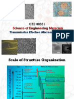 Science of Engineering Materials: Transmission Electron Microscopy (TEM)