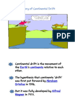 Continenetal Drift Theory