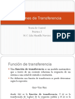 Funciones de Transferencia