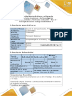 Guía de Actividades y Rúbrica de Evaluación - Fase 3 Conceptualización - Trabajo Colaborativo 2