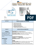 Grade 3 t2 w8 Updates