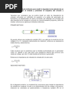 Consultar Un Método Indirecto para Medir La Impedancia de Entrada de Un Circuito