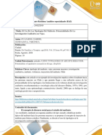 Resumen Analitico Especializado (RAE)