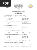 Math 8 1st