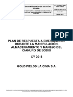 SSYMA-PR03.10 Plan de Respuesta A Emergencias Manipulacion Almacenamiento Manejo Cianuro V6