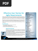 Effective User Stories For Agile Requirements