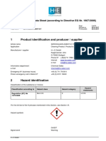 MSDS Servoclean