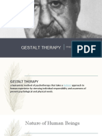 Gestalt Therapy: Frederick S. Perls