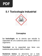 5.1 Toxicología Industrial