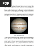 Figure 1: Jupiter With Big Red Spot