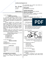 Apostila de Português - 5º Ano. Procedimentos de Leitura