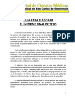 Informe Final Usac