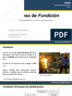 Proceso Fundición