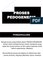 Dasar Ilmu Tanah Proses Pedogenesis