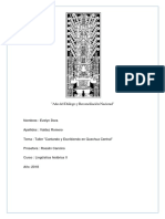 Informe Quechua Rosalin