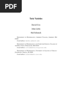 Toric Varietis Cox PDF