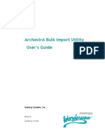 ArchestrA Bulk Import Utility