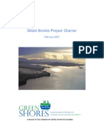 Green Shores Project Charter Example