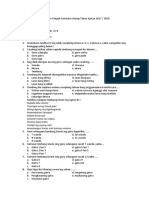 Soal PTS Genap Kls X MA 2018