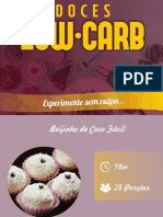 Doces Low Carb - Ebook Grátis